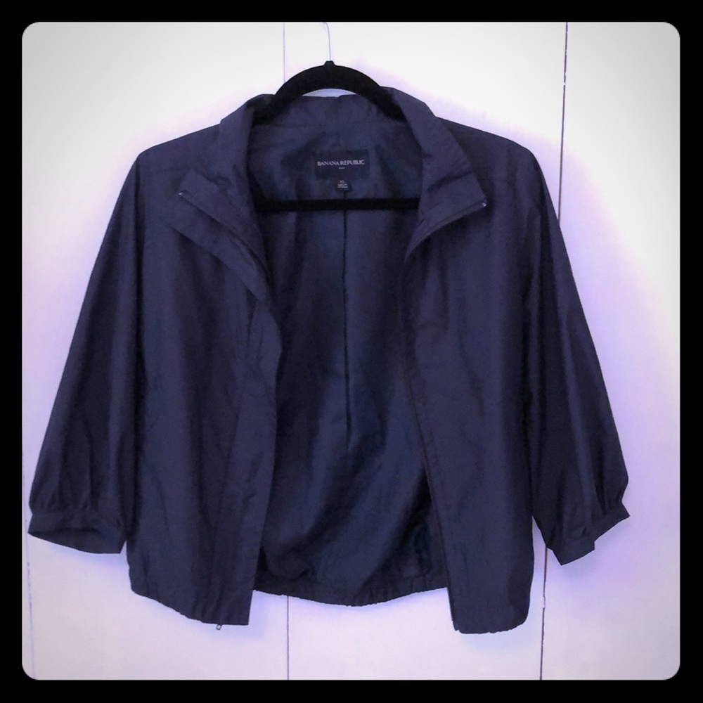 Navy lightweight jacket